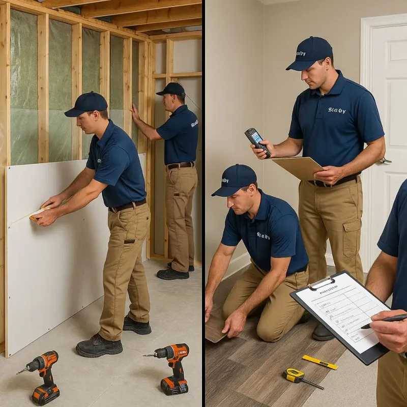 Repairs and Reconstruction process in Smiths Station, AL